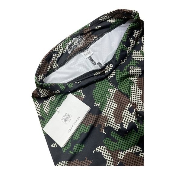 S2 sport Capri length medium camouflage work out leggings - Picture 3 of 7